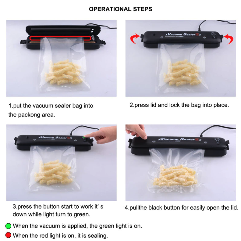 Automatic Vacuum Sealer & Food Storage System - photo 6