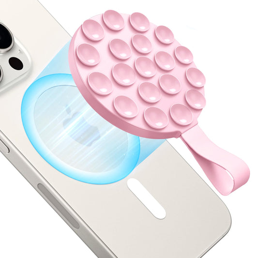 CreaDream MagSafe Suction Phone Grip – Chalk Pink