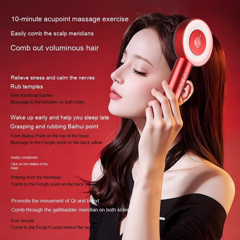 Infrared Scalp Massager Comb - photo 9