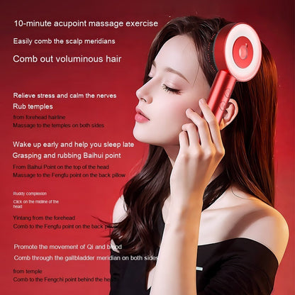 Infrared Scalp Massager Comb - photo 9